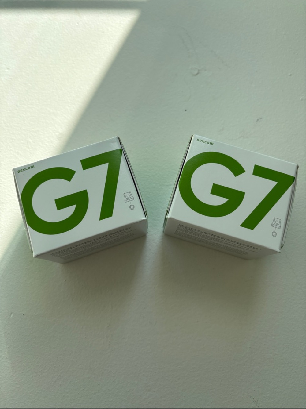 G7 Continuous Glucose Monitor Sensor - White/Green